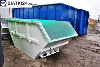 Siatki Lubartów - Siatka przykrywająca na kontener - zabezpieczenie przewożonych ładunków dla terenów Lubartowa