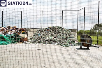 Siatki Lubartów - Siatka zabezpieczająca wysypisko śmieci dla terenów Lubartowa
